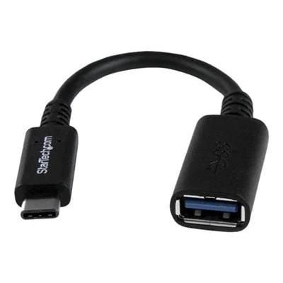 StarTech.com M/F USB-C to USB-A Adapter Cable, 6"