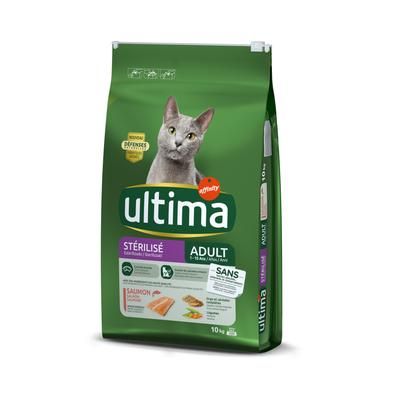 10kg Salmon & Barley Adult Sterilised Affinity Ultima Dry Cat Food