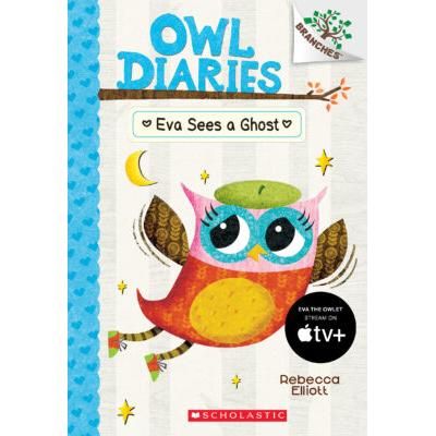 Owl Diaries 2: Eva Sees a Ghost (paperback) - by Rebecca Elliott