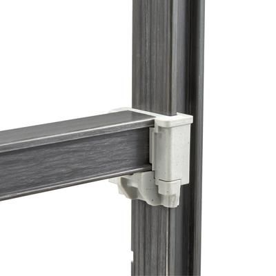 Cambro EXTR60480 60" Camshelving Elements XTRA Universal Traverse, Brushed Graphite, 60" Long