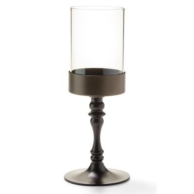 Hollowick 277BZ Classic Candlestick Base w/ Shade Support, 9 3/8 x 3 5/8", Dark Bronze