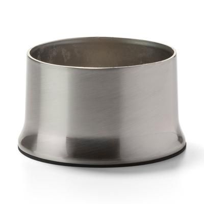 Hollowick 2902 Cocktail II Round Lamp Base for HD36 - 2" x 3 5/8", Satin Nickel