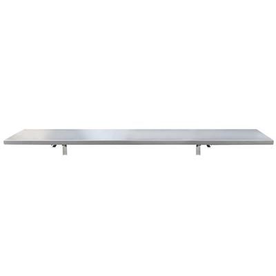 Cadco TS-4 60 1/4" Tray Slide for CBC-HHHH Carts - Factory Installed, Drop Down, Stainless, Silver