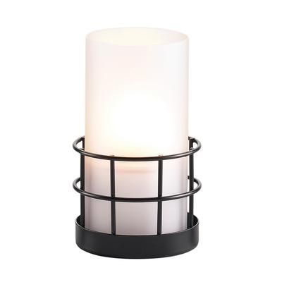 Sterno 85156 Gridiron Candle Lamp Base for 85322, Black Wire