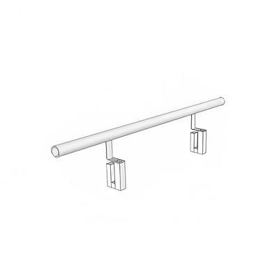 Forbes Industries 4185-3 3 ft Chair/Table Stops - Steel, Black