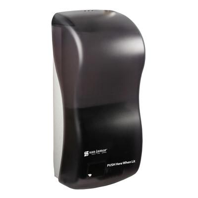 San Jamar SH900TBK 900 mL Wall Mount Automatic Liquid Hand Soap/Sanitizer Dispenser - Plastic, Black Pearl, Touchless, Pearl Black