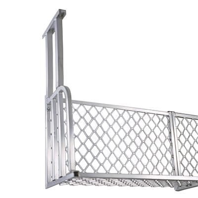 New Age 1374CL 96" Boat Rack Ceiling Mounted Shelving W/ Mounting Hardware, L Type, 96" x 15"