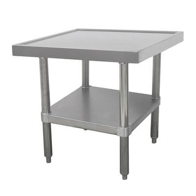 Advance Tabco SAG-MT-303 36" Mixer Table w/ All Stainless Steel Undershelf Base & Marine Edge, 30"D, 36" x 30", Stainless Steel