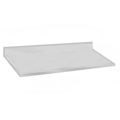 Advance Tabco VCTF-243 Countertop - 5" Backsplash, 25" x 36", 16 ga 304 Stainless Steel, Satin Finish