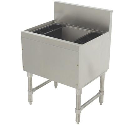 Advance Tabco PRI-19-24-10 24" Prestige Cocktail Station w/ 70 lb Ice Bin, Stainless Steel