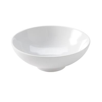 American Metalcraft NBW32 32 oz Round Melamine Noodle Bowl, White