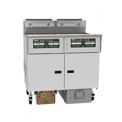 Pitco SSHLV184R-C/FD NG Commercial Gas Fryer - 42 lb Vat, Floor Model, NG, Stainless Steel, Gas Type: NG