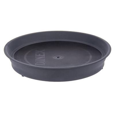 Dinex DX1411044 9 7/10" Round Base for Duratherm Induction Charger - Plastic, Graphite Gray