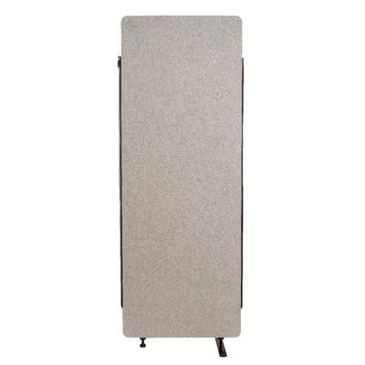 Luxor RCLM2466ZMG Acoustic Room Divider Expansion Panel - 24"W x 66"H, Misty Gray