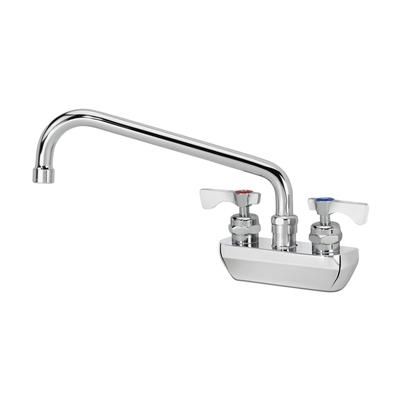 Krowne 14-410L Splash Mount Faucet - 10" Swing Spout, 4" Centers, Chrome