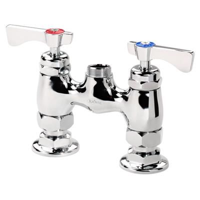 Krowne 15-4XXL Low Lead Raised Deck Mounted Faucet w/ 4" Center, No Spout, 4" Centers, Chrome