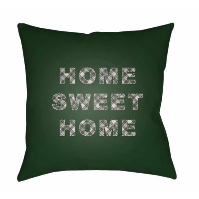 Quynh 18" Square Modern Black/Ash/Onyx/Lunar Green Outdoor Throw Pillow - Boutique Rugs