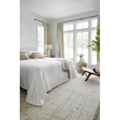 Shan 20" Square Cotton Pearl/Caramel/Ivory/Light Wood/Ash Lumbar Pillow - Boutique Rugs