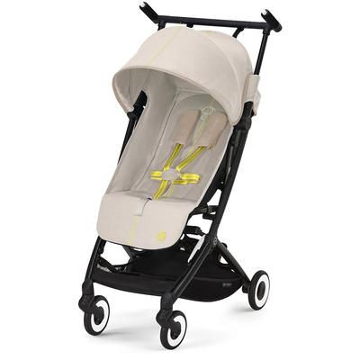 Cybex Libelle 2 Compact Stroller (WITHOUT 1 Pull Harness) - Seashell White / Light Beige