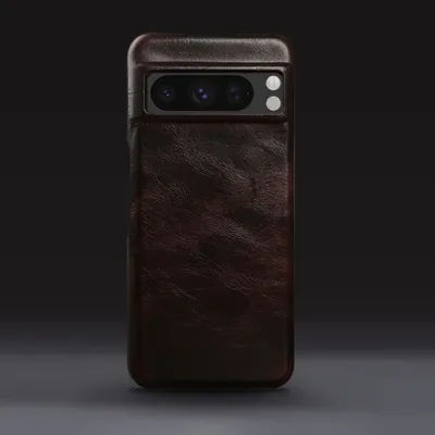 Genuine Leather Case For Google Pixel 8 Pro Case Pixel7pro 6A 6Pro 5A Aesthetic Vintag Phone Cover