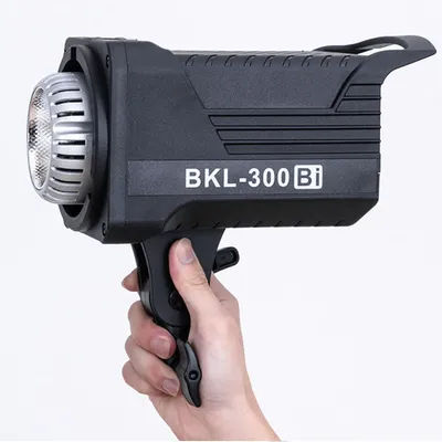 300W Bi/D LED Video Light,Continuous LED Lighting with 2.4G Wireless Remote for
