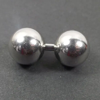 1 Piece 4mm Bar Stainless Steel Captive Bead Hoop Ring Straight Barbell Rings PA Ring Nose Rings Body Piercing Jewelry