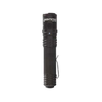 Nightstick Metal USB Dual-Light Tactical Flashlight Black USB-588XL