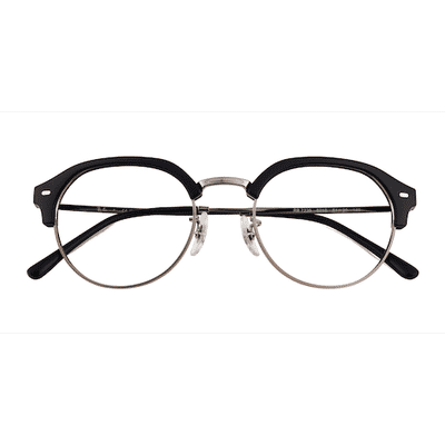 Unisex s browline Dark Blue Metal,Plastic Prescription eyeglasses - Eyebuydirect s Ray-Ban RB7229