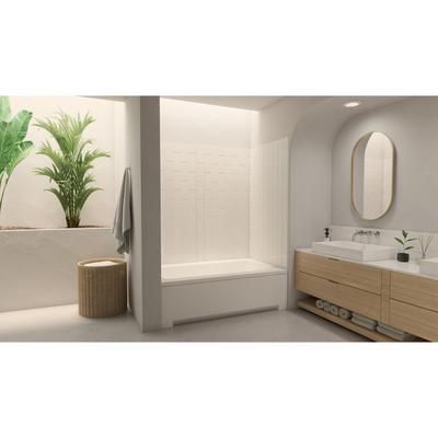 Dreamline DreamLine QWALL-VS 56 - 60 inch W x 36 inch D x 62 inch H Acrylic Wall Kit in White SHBW-1560620-00