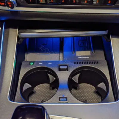 15W Car wireless charger For Bmw X5 X5M X6 X6M X7 G05 G06 G07 2019-2022 phone charging mobile holder fast charge accessories