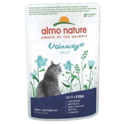 6x70g Fish Urinary Help Holistic Almo Nature Wet Cat Food