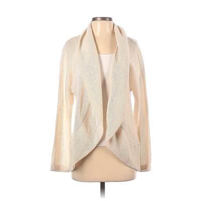 Cable + Row Cardigan Sweater: Ivory - Women's Size X-Small