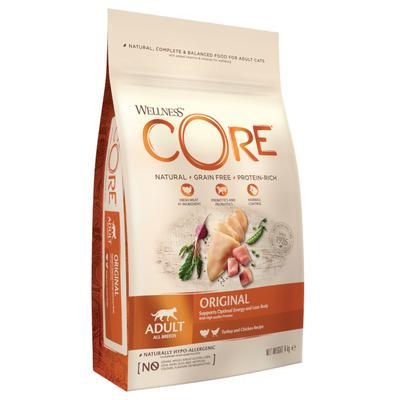 2x4kg Wellness Core Adult Original Dry Cat Food