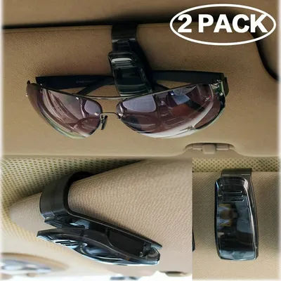 Chiusura automatica per auto, veicolo, visiera parasole, occhiali da sole, occhiali, porta occhiali, biglietto per carte, penna, clip, accessori automobilistici