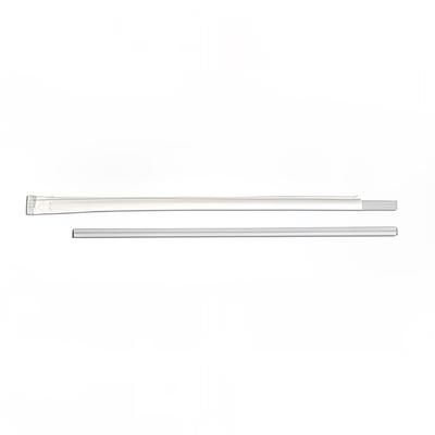 D&W Fine Pack DSTJW4-500T 10 1/4" Wrapped Jumbo Straws - Polypropylene, Clear