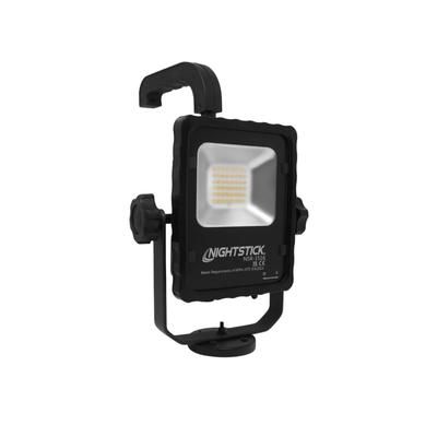 Nightstick Rechargeable LED Scene Light w/Magnetic Base Integrated Li-ion White 1200 LuMen's Black NSR-1516