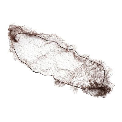 AmerCareRoyal RPH144LTDB28 28" Hair Net - Nylon, Dark Brown, Latex-free Nylon, Case of 2880