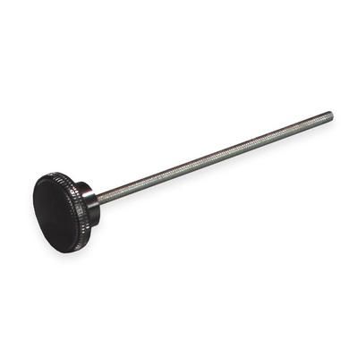 Carlisle 671000 Hardware Knob Post - Basin, Black