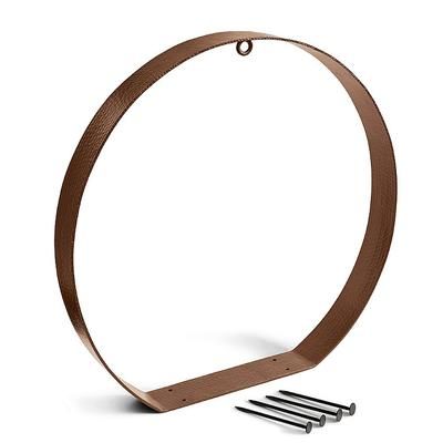 Ellipse Hanging Planter Sculpture - Copper Plated - Grandin Road