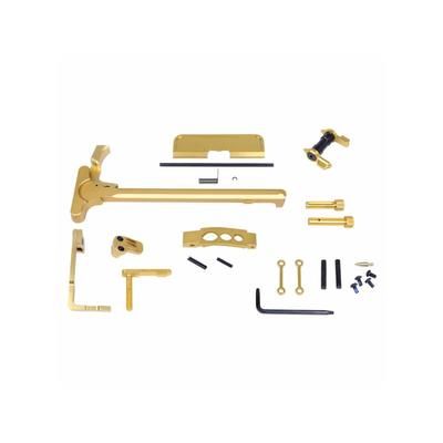 Guntec USA AR-15 Accent Kit Anodized Gold ACC-KIT-GOLD