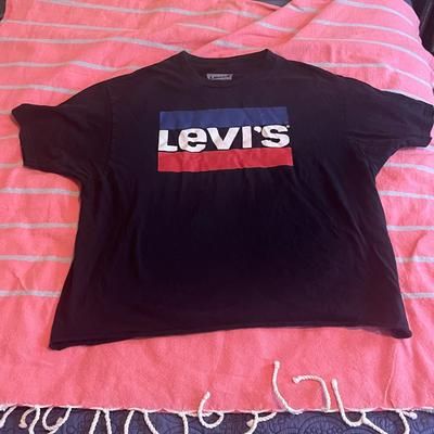 Levi's Tops | Large Black Levis Tshirt! | Color: Black | Size: L