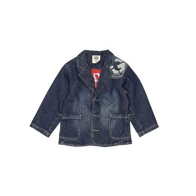 G Unit Tools of the Trade Denim Jacket: Blue Jackets & Outerwear - Kids Boy's Size 4