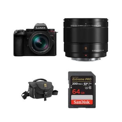 Panasonic Lumix G9 II Mirrorless Camera with 12-60mm and 9mm Lenses and Accessories K DC-G9M2LK