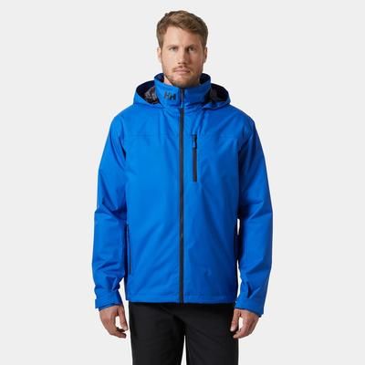 Helly Hansen Men’s Crew Hooded Midlayer Sailing Jacket 2.0 Blue S