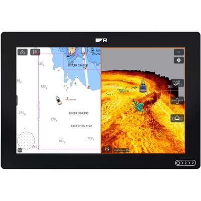 Raymarine AXIOM+ 12 RV Chartplotter Multifunction 12in Display w/ RealVision 3D 600W Sonar and RV Chartplotter-100 Transducer E70639-03