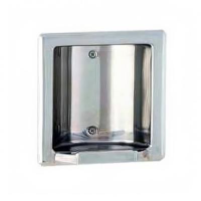 Gamco G-211 Recessed Mounted Soap Dish, Stainless Steel
