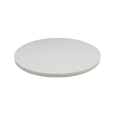 Art Marble Q40348RD 48" Round Quartz Table Top - Indoor/Outdoor, Snow White