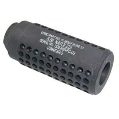 Guntec USA AR-15 Gen 2 Micro Reverse Thread Slip Over Socom Style Fake Suppressor .223cal Black SOCOM-MINI