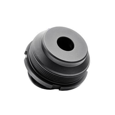 JMac Customs Zero-26F-X37 Muzzle Device 26-1.5LH Black Zero-26F-X37