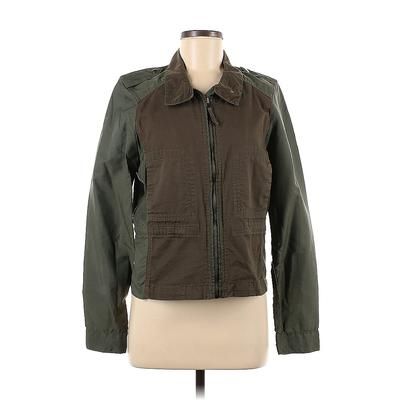 Lucky Brand Jacket: Green Jackets & Outerwear - Women's Size Medium